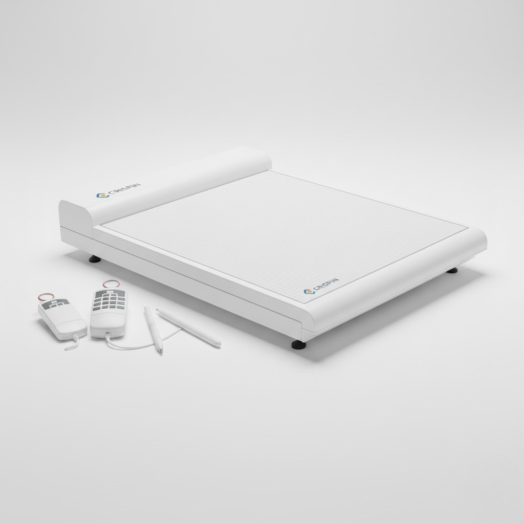 Crispin large-format digitizer with controllers and pens for footwear design and CAD/CAM systems.