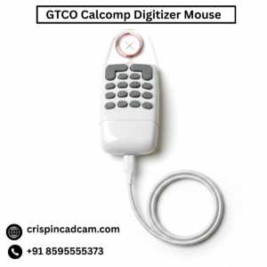 GTA CalComp Digitizer Mouse – High-accuracy footwear pattern digitizer compatible with GTCO CalComp Drawing Board and Crispin CAD/CAM software.